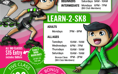 SK8 CLASS IS THE PLACE TO BE – BOOKINGS ESSENTIAL!
