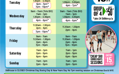 What’s on this Summer at Sk8house?