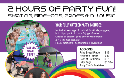 Tots Parties for little kids at Sk8house!