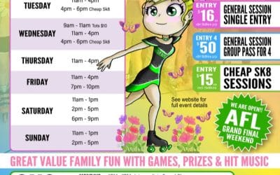 All the fun you can handle at Sk8house this Spring School Holidays!