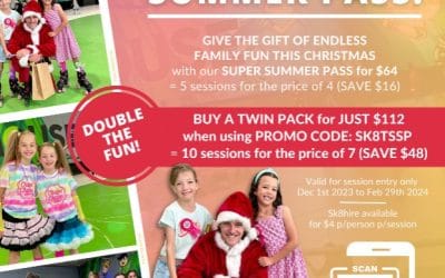 OUBLE UP ON SUMMER FUN AT SK8HOUSE!