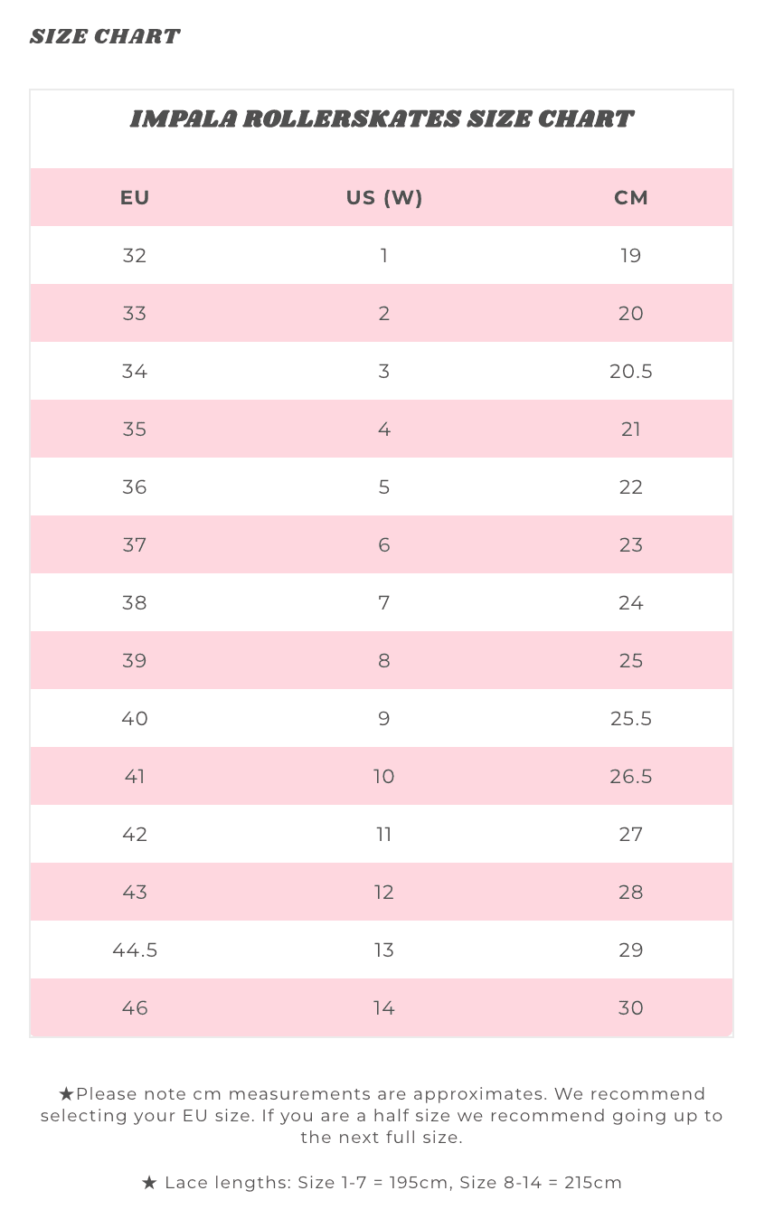 Impala Rollerskate - White - Image 10