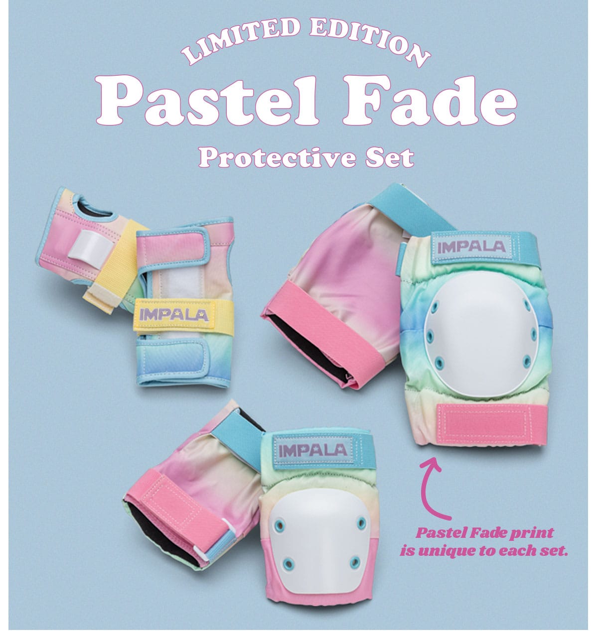 Impala - Limited Edition Pastel Fade Protective Set - Adult
