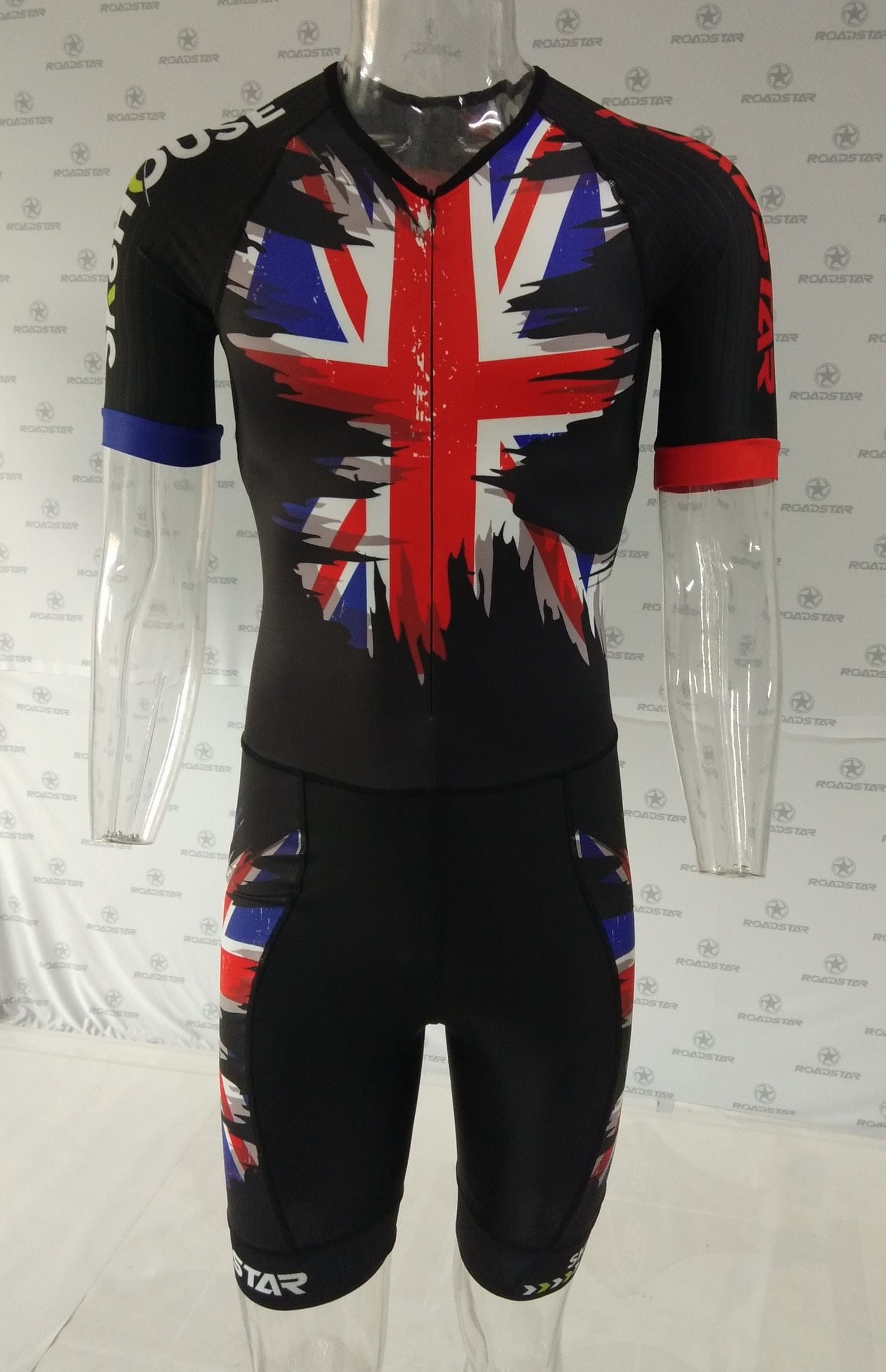 Sk8House - UK Flag Design - Pro Aero Skin Suit - Image 2