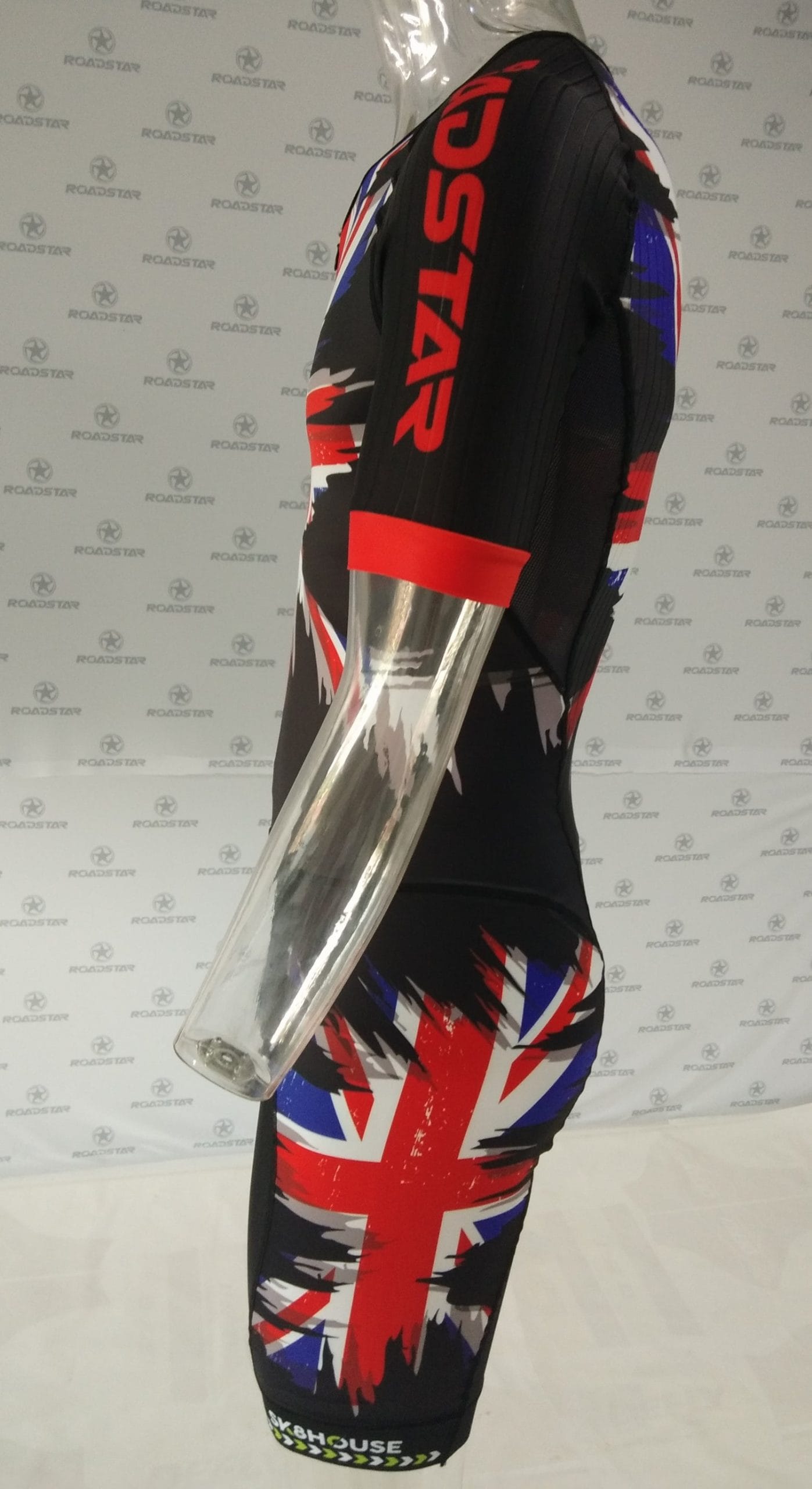 Sk8House - UK Flag Design - Pro Aero Skin Suit - Image 3