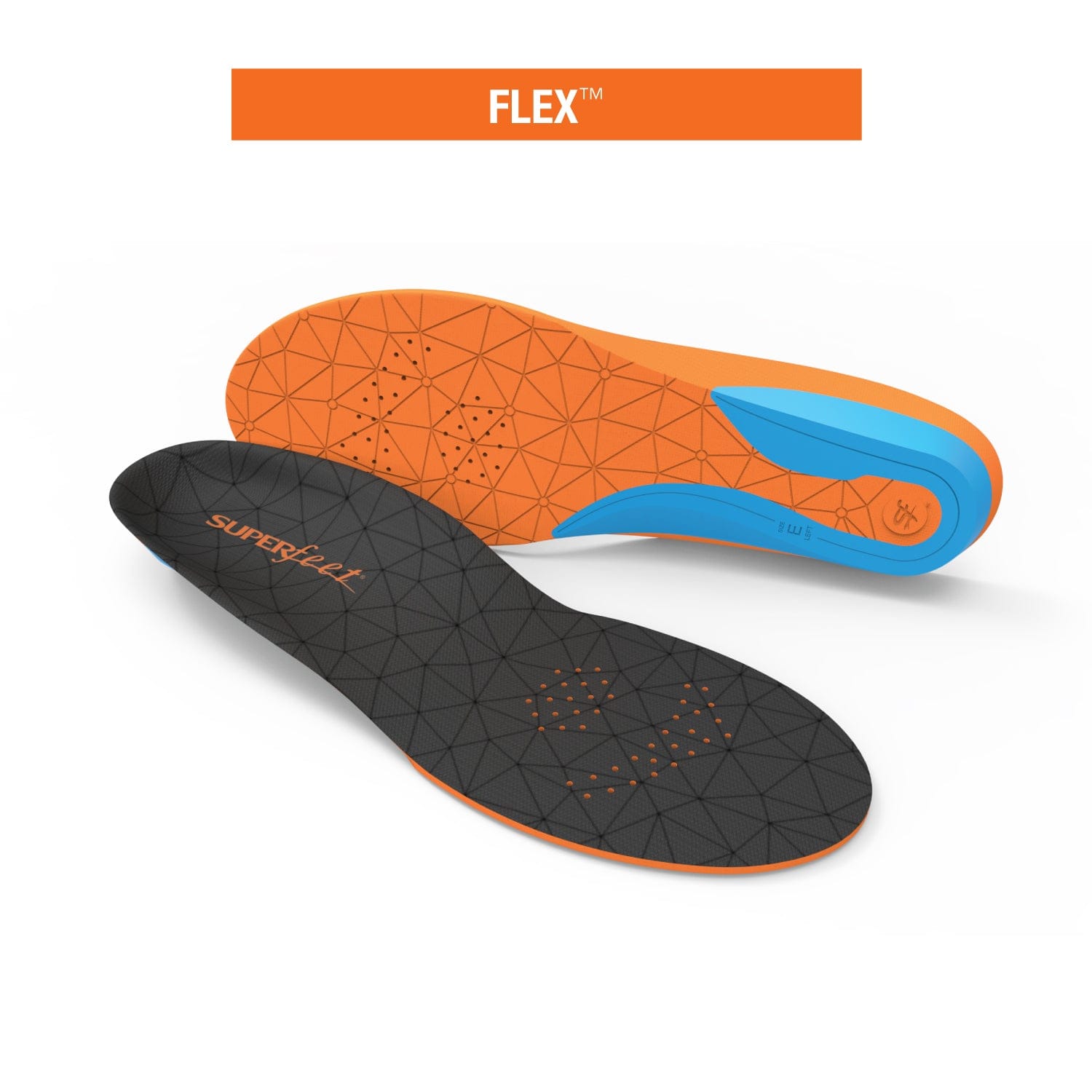 Superfeet - FLEX Athletic Comfort Insole (Orange) - Image 3