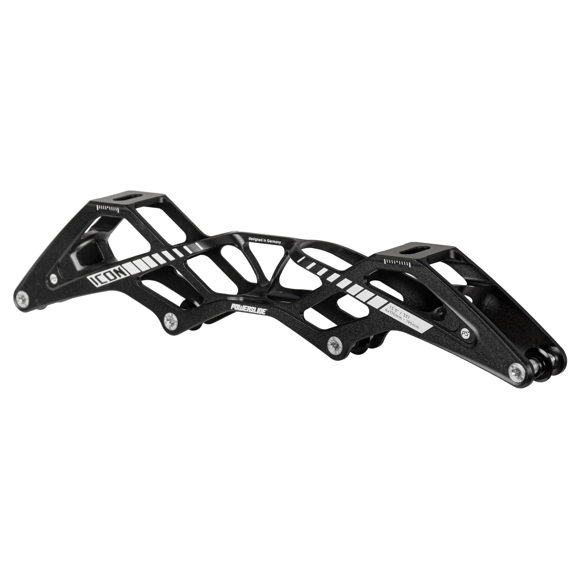 Powerslide ICON - 4x110mm Race Frame - Black