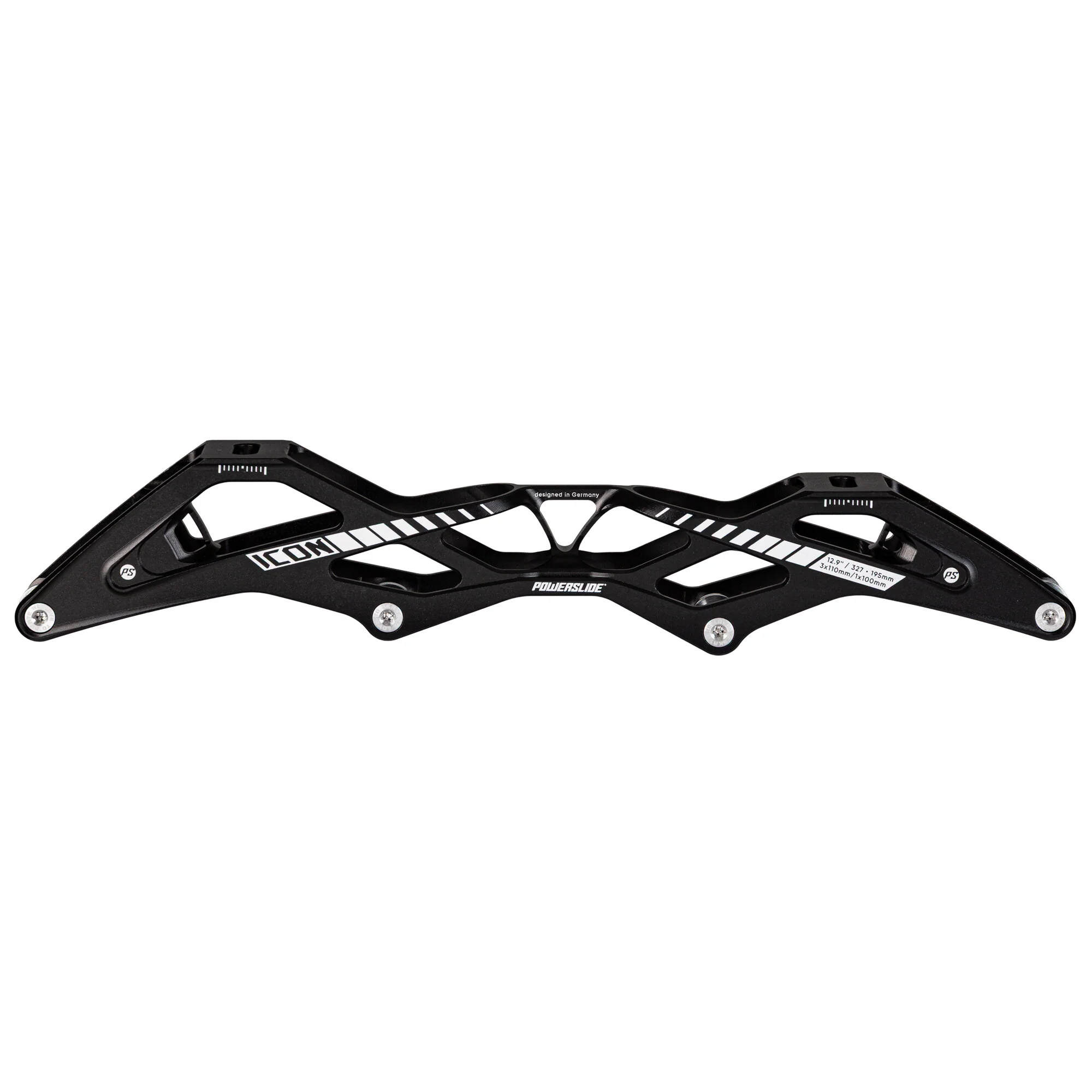 Powerslide ICON - Hi-Lo Race Frame - Black
