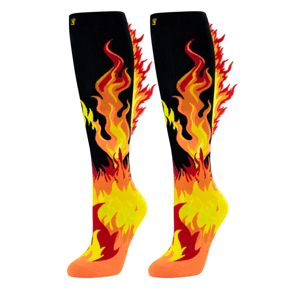 Crazy - FLAME ON Socks