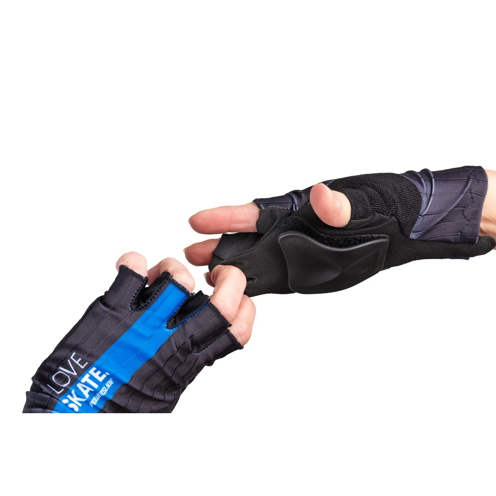 Powerslide Race Pro Glove – Black/Blue - Image 4