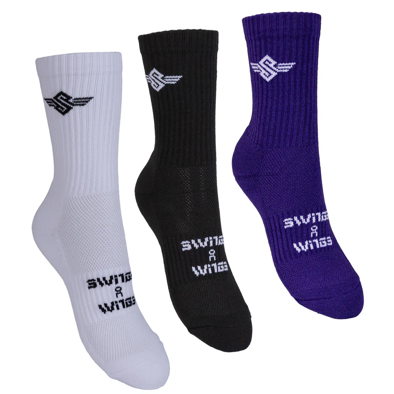 Swings - Crew Socks (3 pack)